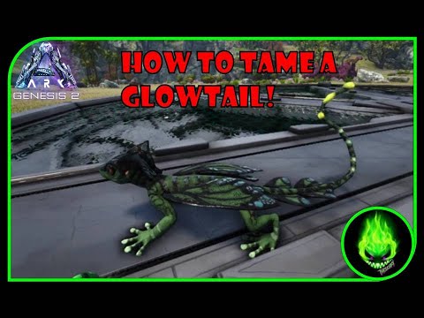 ARK - HOW TO TAME A GLOWTAIL!