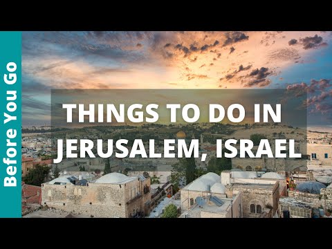 Jerusalem Travel Guide: 13 BEST Things to do in Jerusalem, Israel