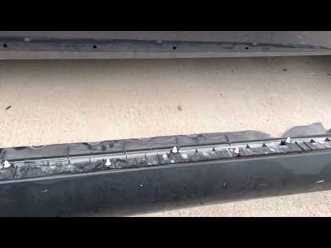 How to remove / install rocker panels on Tesla model Y