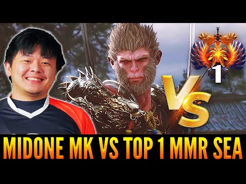 MIDONE Carry Monkey King Face The TOP 1 MMR SEA on Lane | Stunning Gameplay | Patch 7.31d | Dota 2