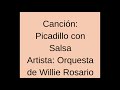 Picadillo con Salsa - Orquesta de Willie Rosario (Salsa) Puerto rico