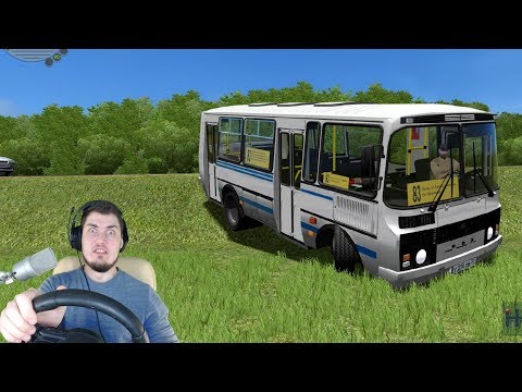 РАБОТАЮ ВОДИТЕЛЕМ ПАЗИКА - City Car Driving РУЛЬ