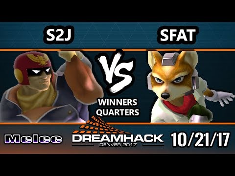 DHDEN17 Melee - Tempo | S2J (Falcon) Vs. CLG.SFAT (Fox) - SSBM Singles WQF