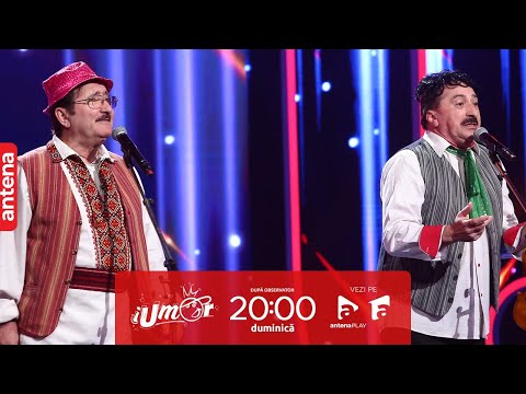 Cornel Palade și Romică Țociu, glume explosive pe scena iUmor