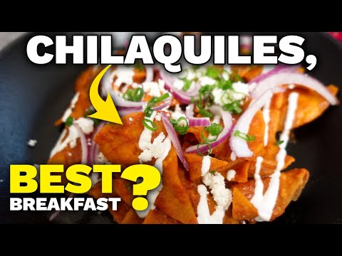 Easy CHILAQUILES Recipe | Mexican Breakfast or Brunch | BEST breakfast