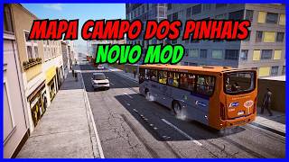 🔴Gameplay Novo Mod Apache Vip IV 1519 | Mapa Campo dos Pinhais Linha 124 | Proton Bus Simulator