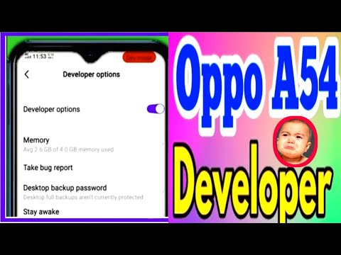 How to oppo a54 developer options ll developer sattings oppo a54 ll cph 2239 hanging problem