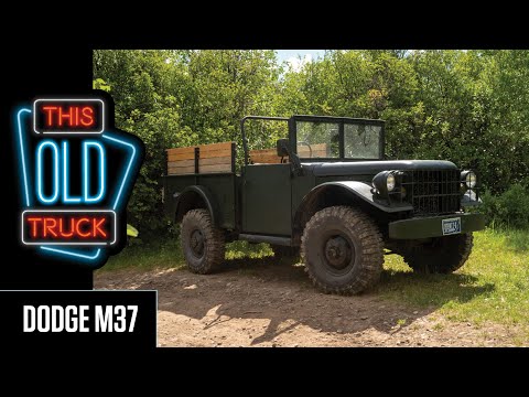 A Dodge M-37 Korean War Military Truck, 4BT Cummins swap, hunting and firewood rig