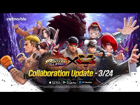 The King of Fighters ALLSTAR x Street Fighter V Collaboration! Full ver