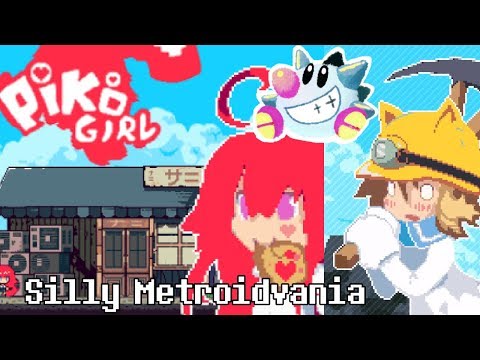 Let's Play Piko Piko Girl (demo) | Pixely Comedy Doujin Metroidvania