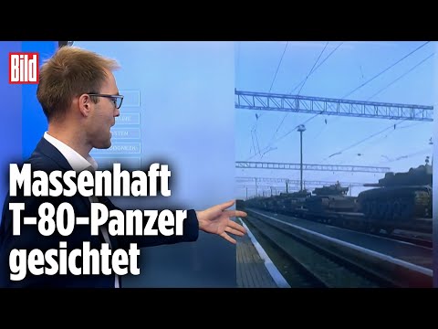 Putin schickt Panzer-Reserve in die Ukraine | BILD Lagezentrum