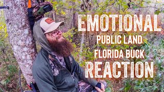 Emotional Florida Public Land Buck Harvest | Whitetail Deer Hunting