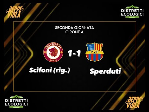 XXXVIII Beppe Viola, 2^ giornata girone A: Vigor Perconti - Trastevere 1-1