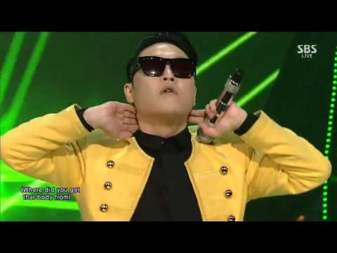PSY   ‘DADDY’ 1220 SBS Inkigayo   NO 1 OF THE WEEK