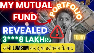 My Mutual Fund Portfolio Revealed | Best Time For Lumsum Or Not |#mutualfunds #sip #investment