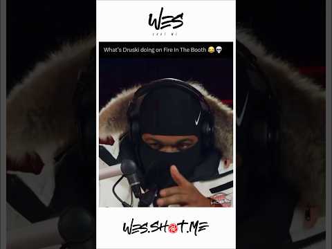 Druski In The Booth on a UK Drill Beat!