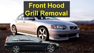 How to remove a Volvo P2 grill, S80, V70, S60, etc. - VOTD