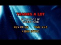 Thanks A Lot Video With Lyrics D#Eb Karaoke Low Key