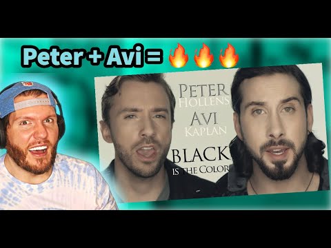 Black is the the Color of My True Love's Hair Peter Hollens & Avi Kaplan REACTION