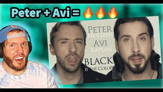 Black is the the Color of My True Love&#39;s Hair Peter Hollens &amp; Avi Kaplan REACTION