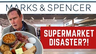 I Review M&S CAFE - DECENT OR DISASTER!?