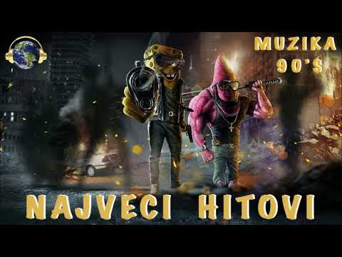 Najveci hitovi 90te / mix pesama / ex yu