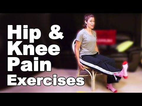 Hip Pain & Knee Pain Exercises, Seated - Ask Doctor Jo Video