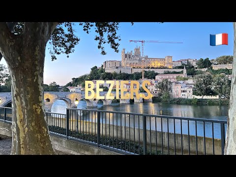 Beziers | City tour | France | Bike ride | Old town