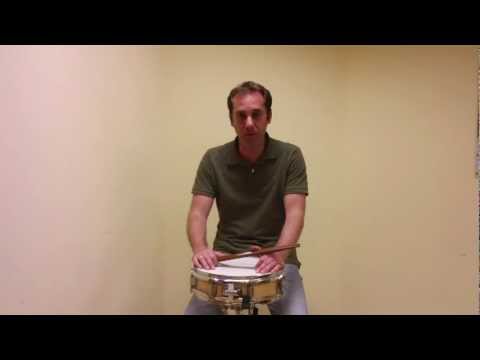 Técnica de caja V. El paradiddle - David Valdés.