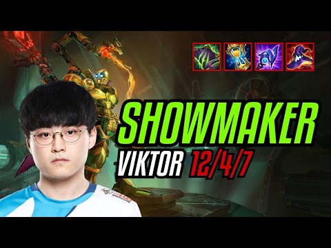 SHOWMAKER - VIKTOR vs SYLAS Mid - KR Challenger - Patch 11.7