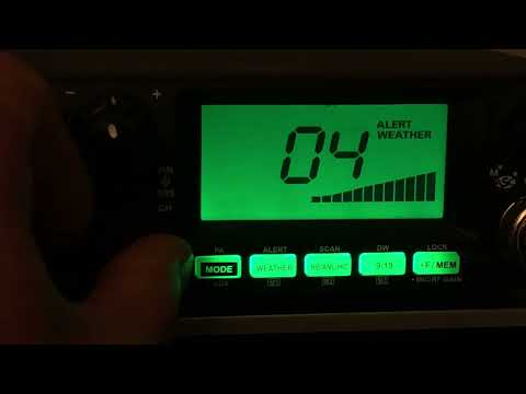 Weather Band Capable CB Radio President McKinley AM/SSB