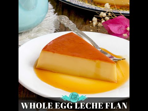 Whole-Egg Leche Flan | No-Waste, Creamy & Delicious Filipino Dessert!