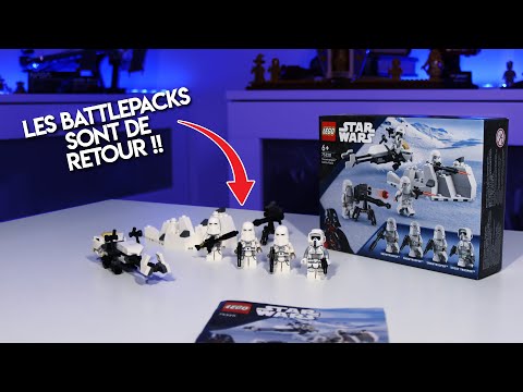 Vidéo LEGO Star Wars 75320 : Pack de combat Snowtrooper