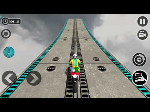 Impossible Moto Bike Stunts Tracks 3d - Android Gameplay