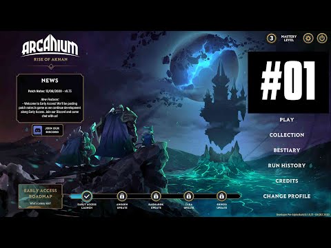 Kartenabenteuer mit Roguelike-Spielelementen - ARCANIUM: Rise of Akhan [Deutsch Gameplay] #01