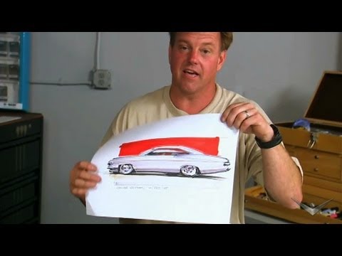 Chip Foose Sketches the Dream Car | Overhaulin'