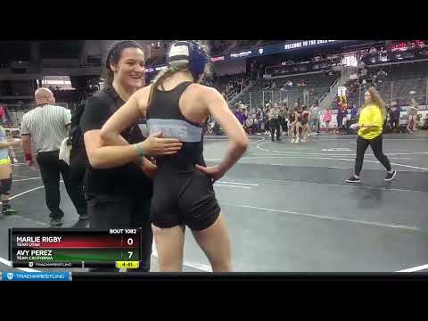 112 Lbs Champ. Round 2 - Avy Perez, Team California Vs Marlie Rigby, Team Utah 8467
