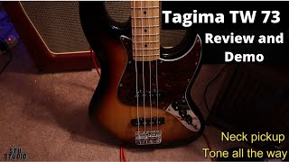 Video thumbnail for Tagima TW 73 Jazz Bass Review and Demo by Stu Studio