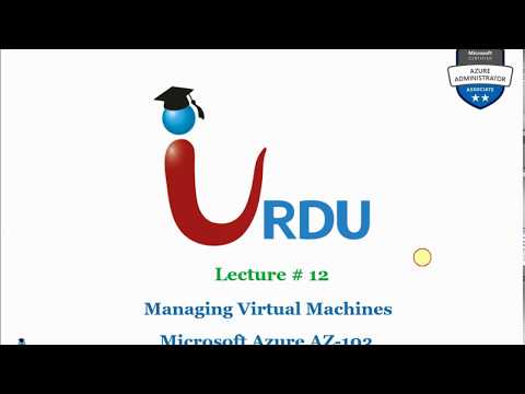 Introduction to MS Azure Series AZ 103