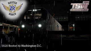0020 Boston to Washington D.C. - Northeast Corridor New York - ACS-64 - TSW 2020