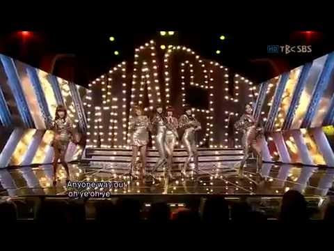 101024 TBC SBS Rainbow - Mach Comeback Inkigayo 130317