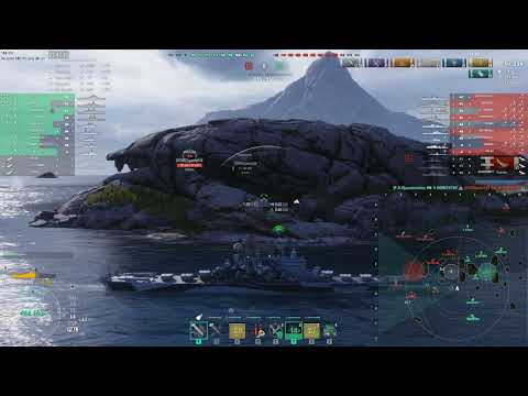 WOWS Worcester 175k damage fears nothing