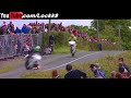 Le crash spectaculaire d'un motard à 260 kmh lors de la Tourist Trophy 2015