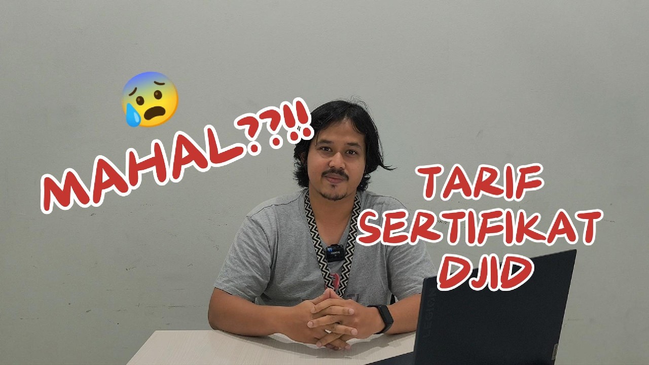 Tarif Sertifikat DJID: Daftar Lengkap, Siapkan Anggaran