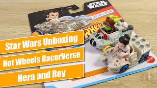 Hot Wheels Star Wars RacerVerse Hera Syndulla and Rey - Star Wars Unboxing