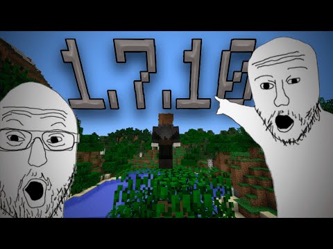 Я прошёл майнкрафт на версии 1.7.10