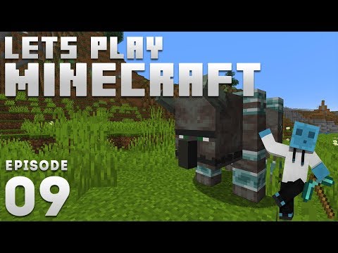 iJevin Plays Minecraft - Ep. 9: FIRST RAID! (1.14 Minecraft Let's Play)