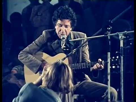 Leonard Cohen - Un As Der Rebbe Zingt - Yiddish song (live at Arena, Vienna, 1976)