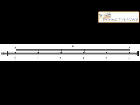 How To Play The Six Stroke Roll (Free Drum Lesson)