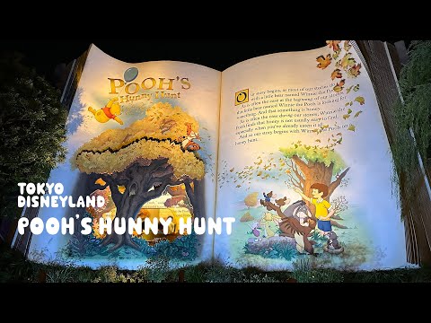 TOKYO DISNEYLAND 💜 | Pooh's Hunny Hunt Trackless Ride POV